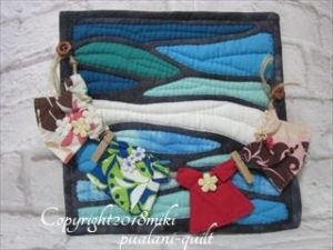 ステンドキルトフラドレス